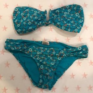 Floral two piece bikini